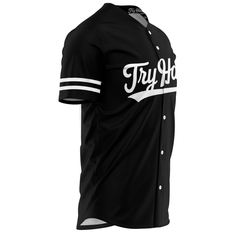 Scarcewear Signature Men's Plain White Baseball Jersey Shirt Size S-6xl